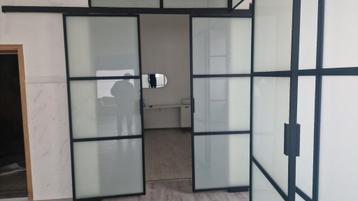Cloison et portes coulissante, Enlèvement ou Envoi, Comme neuf
