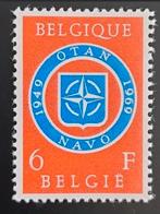 België: OBP 1496 ** NAVO 1969., Postzegels en Munten, Postzegels | Europa | België, Frankeerzegel, Ophalen of Verzenden, Zonder stempel