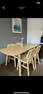 IKIA Tafel met 4 stoelen, Huis en Inrichting, Ophalen of Verzenden