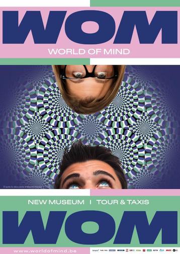 WOM World of Mind 4 tickets adultes
