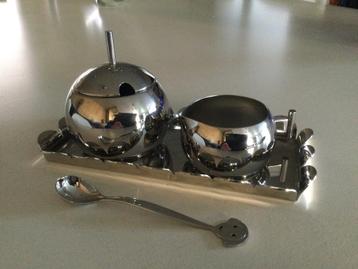 Alessi Mendini melk&suikerpotje beschikbaar voor biedingen