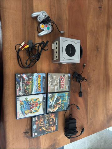 Nintendo gamcube 5 topgames werkend!! beschikbaar voor biedingen