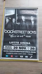 Concert poster Backstreet Boys, Ophalen of Verzenden, Zo goed als nieuw, Muziek