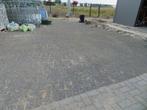Partij straatklinkers op 3 pallets. En ruim 45m2 donkergrijs, Tuin en Terras, Ophalen, Gebruikt, Klinkers