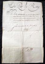 Manuscript Koning Louis XVI van Frankrijk, Ophalen of Verzenden