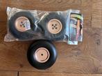 Rc vliegtuig 4 inch wielen met alu velg, Hobby en Vrije tijd, Modelbouw | Radiografisch | Vliegtuigen, Ophalen of Verzenden, Nieuw