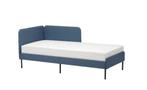 Ikea bed 90x200, Comme neuf, Bleu, 90 cm, Enlèvement