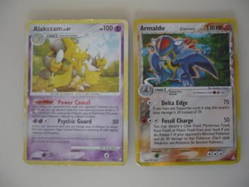 2 zeldzame pokemonkaarten HP * beschikbaar voor biedingen