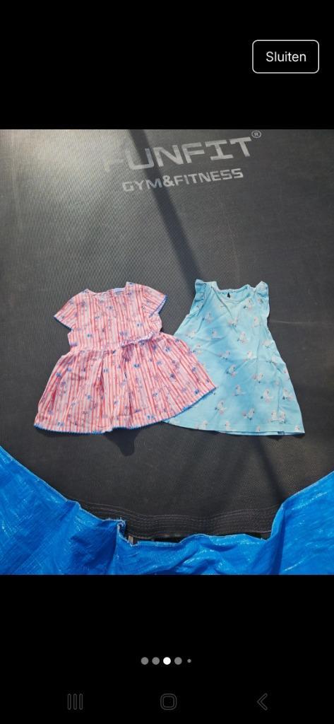 Pakket zomer meisjeskleding maat 68, Kinderen en Baby's, Babykleding | Baby-kledingpakketten, Zo goed als nieuw, Maat 68, Ophalen
