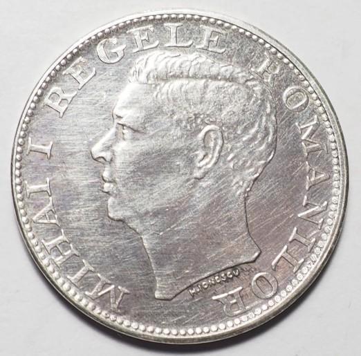 Roemenië 500 Lei 1944 (zilver), Postzegels en Munten, Munten | Europa | Niet-Euromunten, Losse munt, Overige landen, Zilver, Verzenden