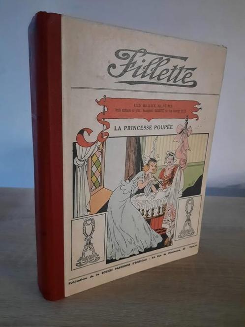 ALBUM RELIURE FILLETTE (26ème année complète). 1934, Boeken, Stripverhalen, Zo goed als nieuw, Meerdere stripboeken, Ophalen of Verzenden