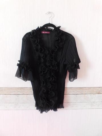 E&D - blouse - blousemaat XL - zwart - zomer - feest -  beschikbaar voor biedingen