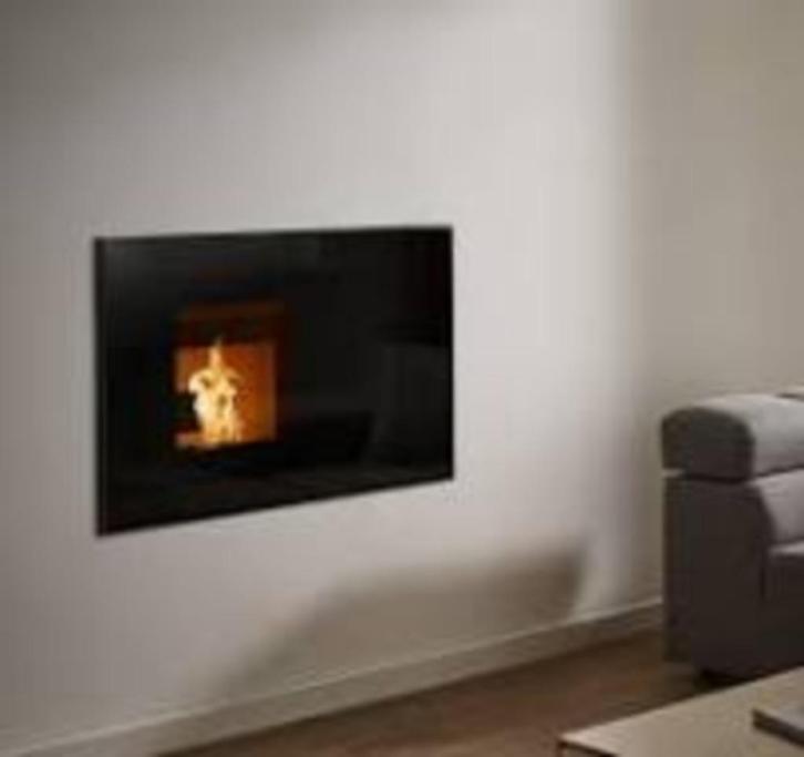 Rika Interno pelletkachel inbouw (weg wegens renovatie), Huis en Inrichting, Kachels, Gebruikt, Inbouw, Pelletkachel, Overige brandstoffen