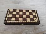 Houten schaakset – nieuw & compleet, Een of twee spelers, Ophalen, Nieuw, Reisspel