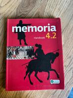 Memoria 4.2 Handboek, Boeken, Ophalen of Verzenden, Zo goed als nieuw, Nederlands