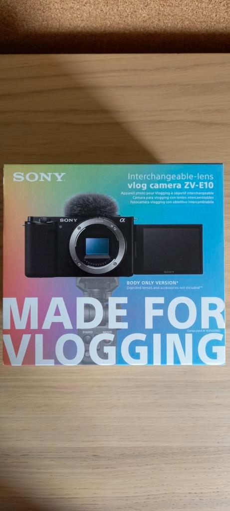 Sony ZV-E10 BODY - Lees beschrijving!, Audio, Tv en Foto, Fotocamera's Digitaal, Zo goed als nieuw, Compact, Sony, Ophalen of Verzenden