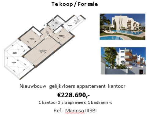 Nieuwbouw gelijkvloers kantoor appartement Torrox Costa (Mal, Immo, Buitenland, Spanje, Appartement, Dorp