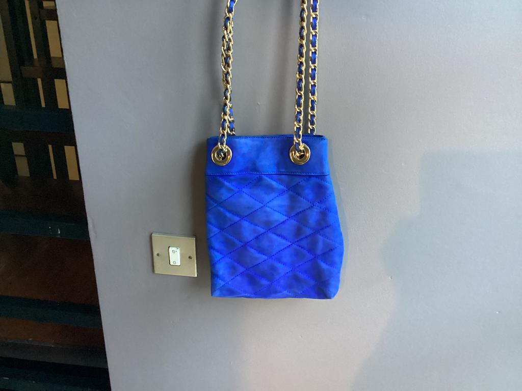 Joli sac à main en daim, Enlèvement, Comme neuf