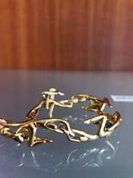 Bracelet charles jourdan vintage, Ophalen of Verzenden, Zo goed als nieuw, Goud, Overige materialen