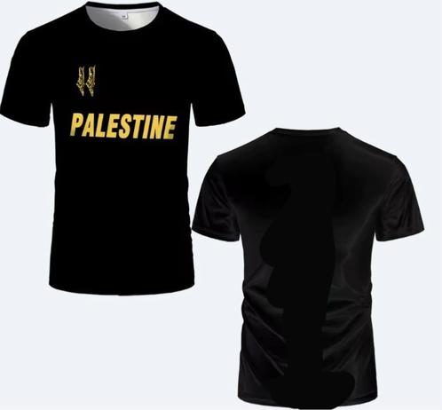 Palestine T-shirt, Kleding | Heren, T-shirts, Nieuw, Maat 46 (S) of kleiner, Zwart, Verzenden