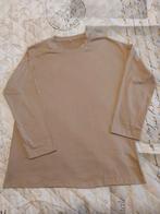 T-shirt beige manches longues taille M, Beige, Taille 48/50 (M), Enlèvement ou Envoi, Sans marque