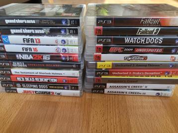 Lot de jeux PS3