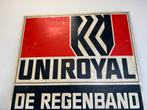 Groot UNIROYAL reclamebord, Verzamelen, Merken en Reclamevoorwerpen, Ophalen, Gebruikt, Reclamebord