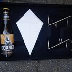 Geschenkdoos, flesje Cornet, frietzakjes en frietzakhouders, Ophalen of Verzenden, Nieuw