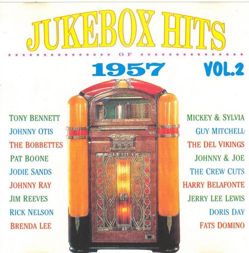 CD * JUKEBOX HITS 1957 - Vol. 2, Cd's en Dvd's, Cd's | Pop, Zo goed als nieuw, Voor 1960, Ophalen of Verzenden