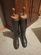 Authentieke, handgemaakte lederen ruiterslaarzen ca 1900, Antiek en Kunst, Ophalen of Verzenden
