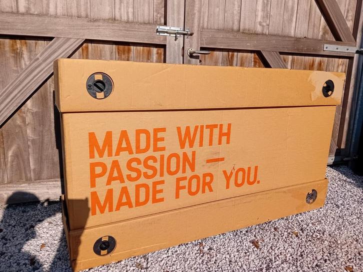 Fiets doos karton reisdoos vliegtuig shipment, Hobby en Vrije tijd, Overige Hobby en Vrije tijd, Ophalen
