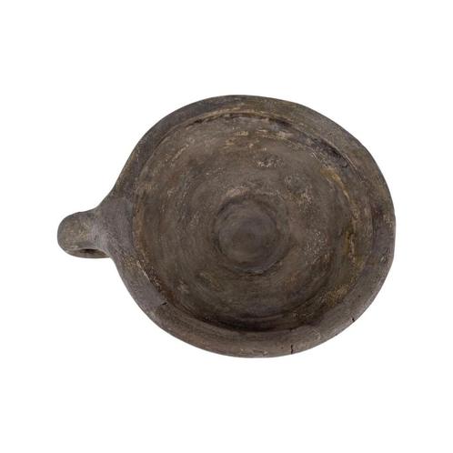 Kleine Romeinse beker met een Gallo-Romeins handvat in Byhet, Antiek en Kunst, Antiek | Keramiek en Aardewerk, Ophalen of Verzenden