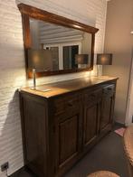 Dressoir kast in ek met spiegel, Huis en Inrichting, Ophalen, Zo goed als nieuw