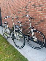 Gazelle dames en heren fiets, Fietsen en Brommers, Fietsen | Heren | Herenfietsen, Ophalen, Zo goed als nieuw, Gazelle, Versnellingen