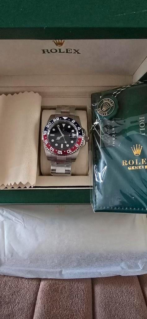 Herenhorloge Rolex nieuw (Pepsi). Rolex Panda., Handtassen en Accessoires, Horloges | Heren, Nieuw, Polshorloge, Rolex, Staal
