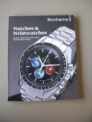 Catalogus „" Horloges en polshorloges "” van BONHAMS”  beschikbaar voor biedingen