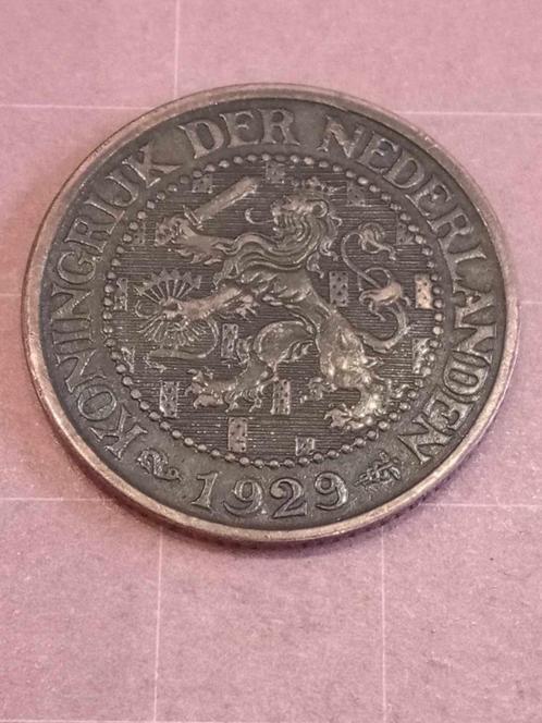 NEDERLAND 2 1/2 Cent 1929, Postzegels en Munten, Munten | Nederland, Losse munt, Overige waardes, Koningin Wilhelmina, Ophalen of Verzenden