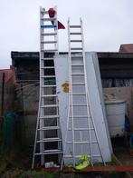 aluminium schuifladder, Ladder, Ophalen of Verzenden, Zo goed als nieuw
