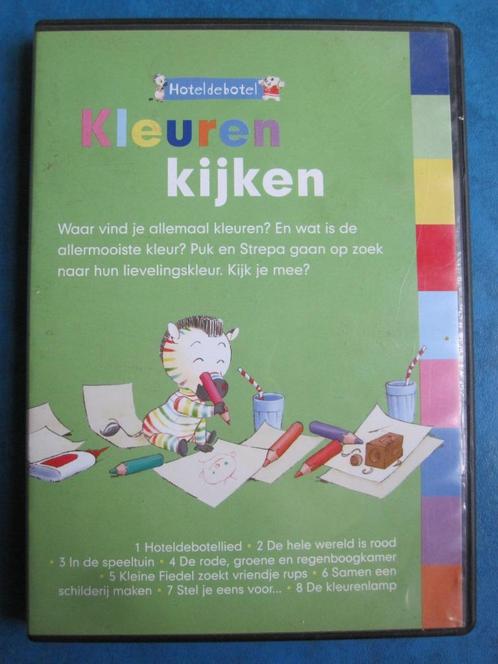 Hoteldebotel - Kleuren kijken, Cd's en Dvd's, Dvd's | Kinderen en Jeugd, Zo goed als nieuw, Tv fictie, Educatief, Alle leeftijden