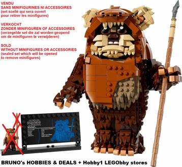 LEGO 75430 Wicket the Ewok NIEUW maar ZONDER MINIFIGS beschikbaar voor biedingen
