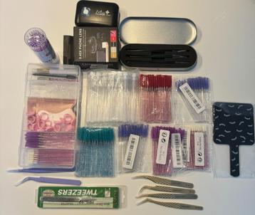 Pack complet pose extension de cils beschikbaar voor biedingen