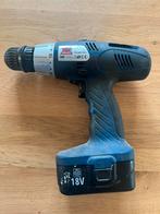 Boor - Schroefmachine 18v, Doe-het-zelf en Bouw, Gereedschap | Boormachines, Ophalen, Gebruikt, Boor- en Schroefmachine, Minder dan 400 watt