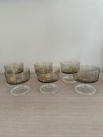 Set vintage glazen Luminarc, Verzamelen, Glas en Drinkglazen, Ophalen, Zo goed als nieuw, Overige typen