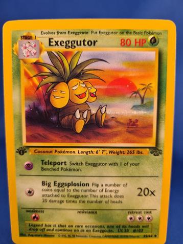 Exeggutor 35/64 - Jungle (1st edition) beschikbaar voor biedingen
