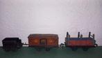 3 Treinwagons + sporen, Hobby en Vrije tijd, Modeltreinen | H0, Ophalen of Verzenden