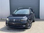 VW Tiguan Allspace R-line pano dak diesel, Auto's, 4 cilinders, Zwart, Leder, 5 deurs