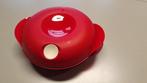 Tupperware Micropop rond 0,7 liter ex demo, Ophalen of Verzenden, Zo goed als nieuw, Rood