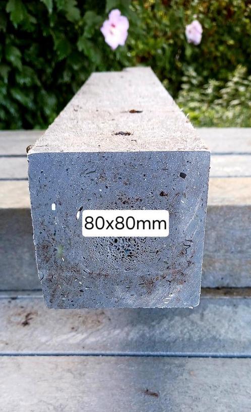 ECO-KUNSTSTOF DUURZAME PALEN, Tuin en Terras, Palen, Balken en Planken, Zo goed als nieuw, Palen, Ophalen