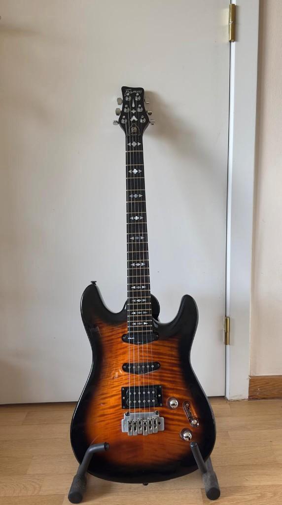 Framus Diablo Custom, Musique & Instruments, Instruments à corde | Guitares | Électriques, Utilisé, Solid body, Autres marques