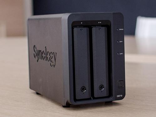 Synology DiskStation DS715(+2x4tb wd red 4tb), Computers en Software, NAS, Zo goed als nieuw, Ophalen of Verzenden